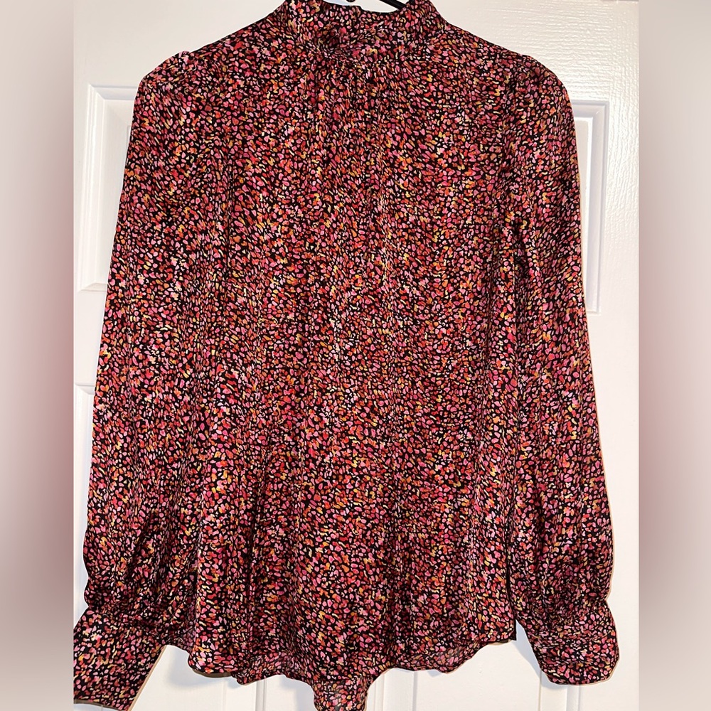 H&M Pink Accent Blouse